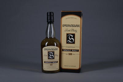 Lot 1465 - SPRINGBANK AGED 10 YEARS