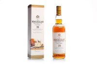 Lot 470 - MACALLAN 10 YEARS OLD Single Malt Scotch...