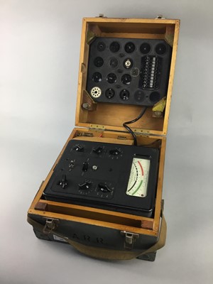 Lot 395 - AN EARLY 20TH CENTURY VALVE TESTER