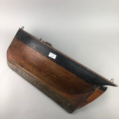 Lot 363 - A VICTORIAN POND YACHT HULL