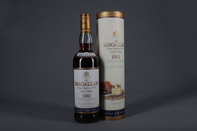 Lot 1504 - MACALLAN 1981 18 YEARS OLD