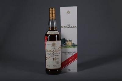 Lot 1505 - MACALLAN 10 YEARS OLD 100 PROOF