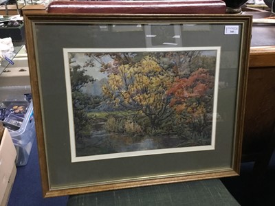 Lot 308 - A PAIR OF WATERCOLOURS SIGNED BELL