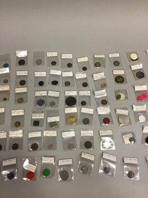 Lot 1626 - A COLLECTION OF TRADE AND OTHER TOKENS