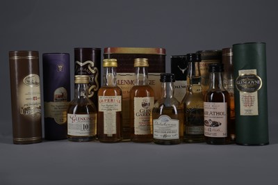 Lot 1512 - FIFTEEN HIGHLAND SINGLE MALT SCOTCH WHISKIES