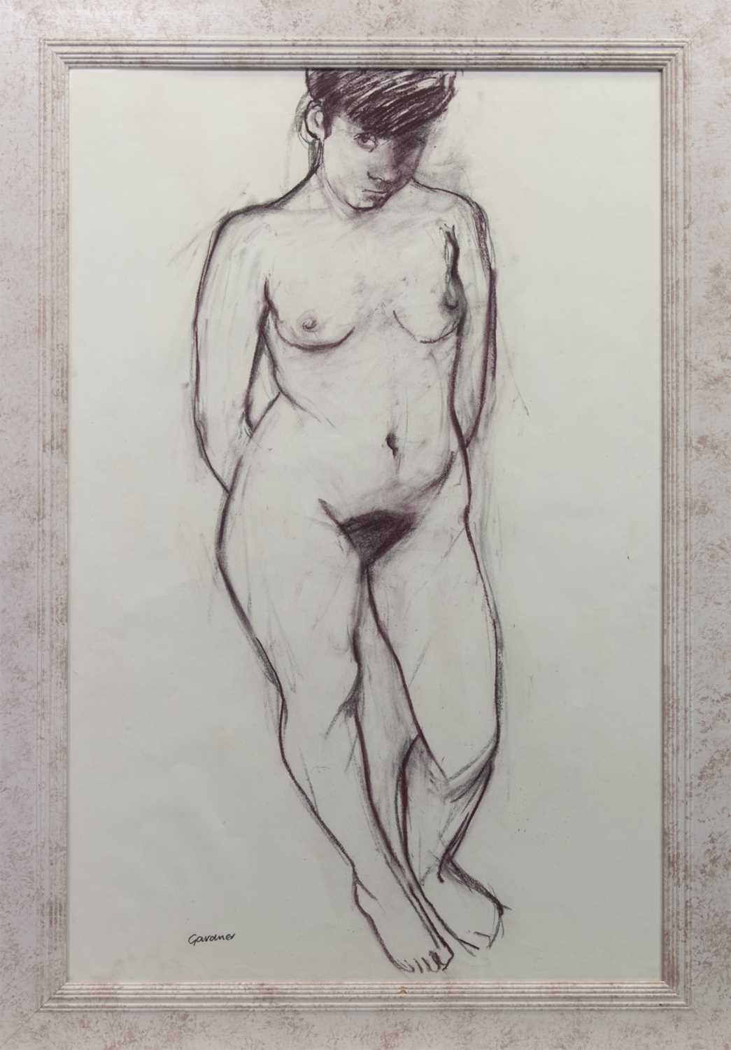 Lot 120 - A PASTEL NUDE BY ALEXANDRA GARDNER