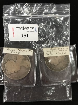 Lot 151 - A COLLECTION OF QUEEN ANNE (1702-1714) COINS