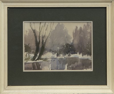 Lot 55 - THE FOUR SEASONS, A WATERCOLOUR POLYPTYCH BY PETER HIPKISS