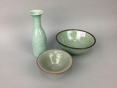 Lot 617 - A LOT OF CHINESE VASES AND BOWLS