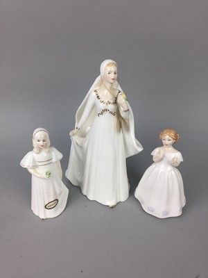 Lot 623 - A LOT OF NINE ROYAL DOULTON FIGURES