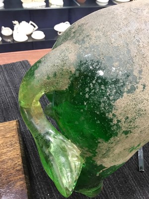 Lot 1082 - A MURANO GLASS SCULPTURE OF A BUFFALO