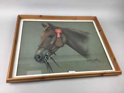 Lot 612 - A PASTEL ON PAPER BY ANDREW BRYSON