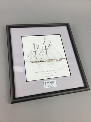 Lot 612 - A PASTEL ON PAPER BY ANDREW BRYSON