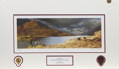 Lot 7 - TRANQUILITY, A PRINT BY GRAEME WALLACE
