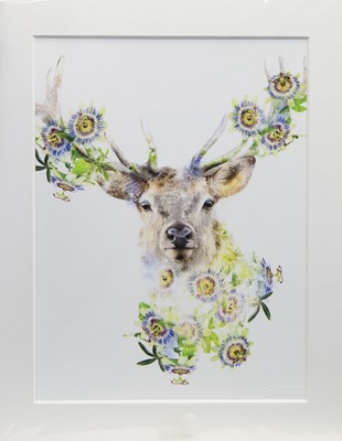 Lot 104 - STAG, A PRINT BY LOLA DESIGN