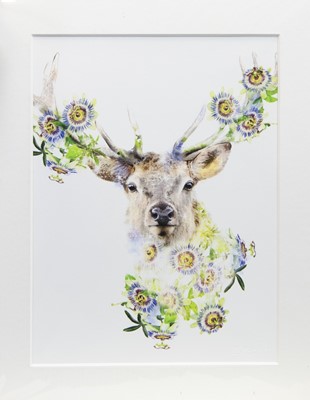 Lot 89 - STAG 2, A PRINT BY LOLA DESIGN