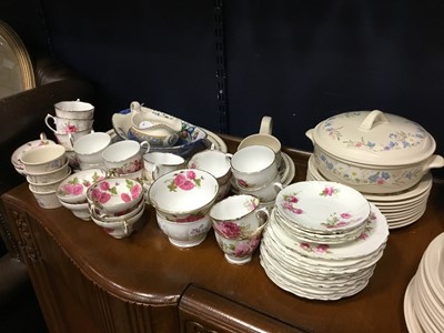 Lot 692 - A JOHNSON BROSOLD ENGLISH DINNER SERVICE AND OTHER DINNER WARE