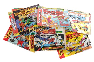 Lot 1662 - A COLLECTION OF VINTAGE COMIC BOOKS INCLUDING SPIDER MAN