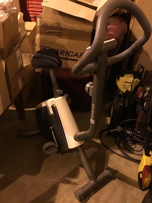 Lot 773 - A MODERN EXERCISE BIKE