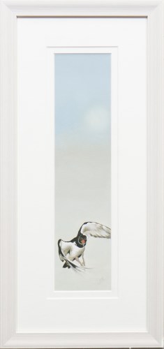 Lot 18 - ROS GREEN, OYSTERCATCHER oil on board, signed,...