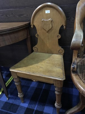 Lot 800 - A LOT OF THREE CHAIRS