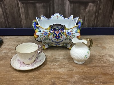 Lot 809 - A LOT OF CERAMICS INCLUDING BELLEEK