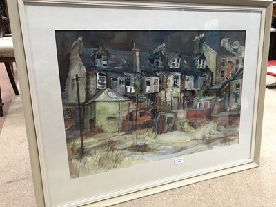 Lot 874 - A WATERCOLOUR BY D.STEVENSON