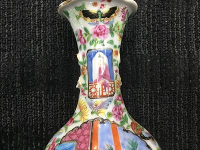 Lot 760 - A LOT OF CHINESE FAMILLE ROSE VASES