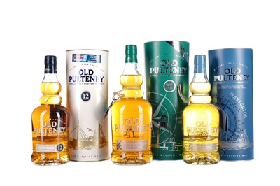 Lot 14 - OLD PULTENEY DUNNET HEAD, NAVIGATOR AND 12 YEARS OLD
