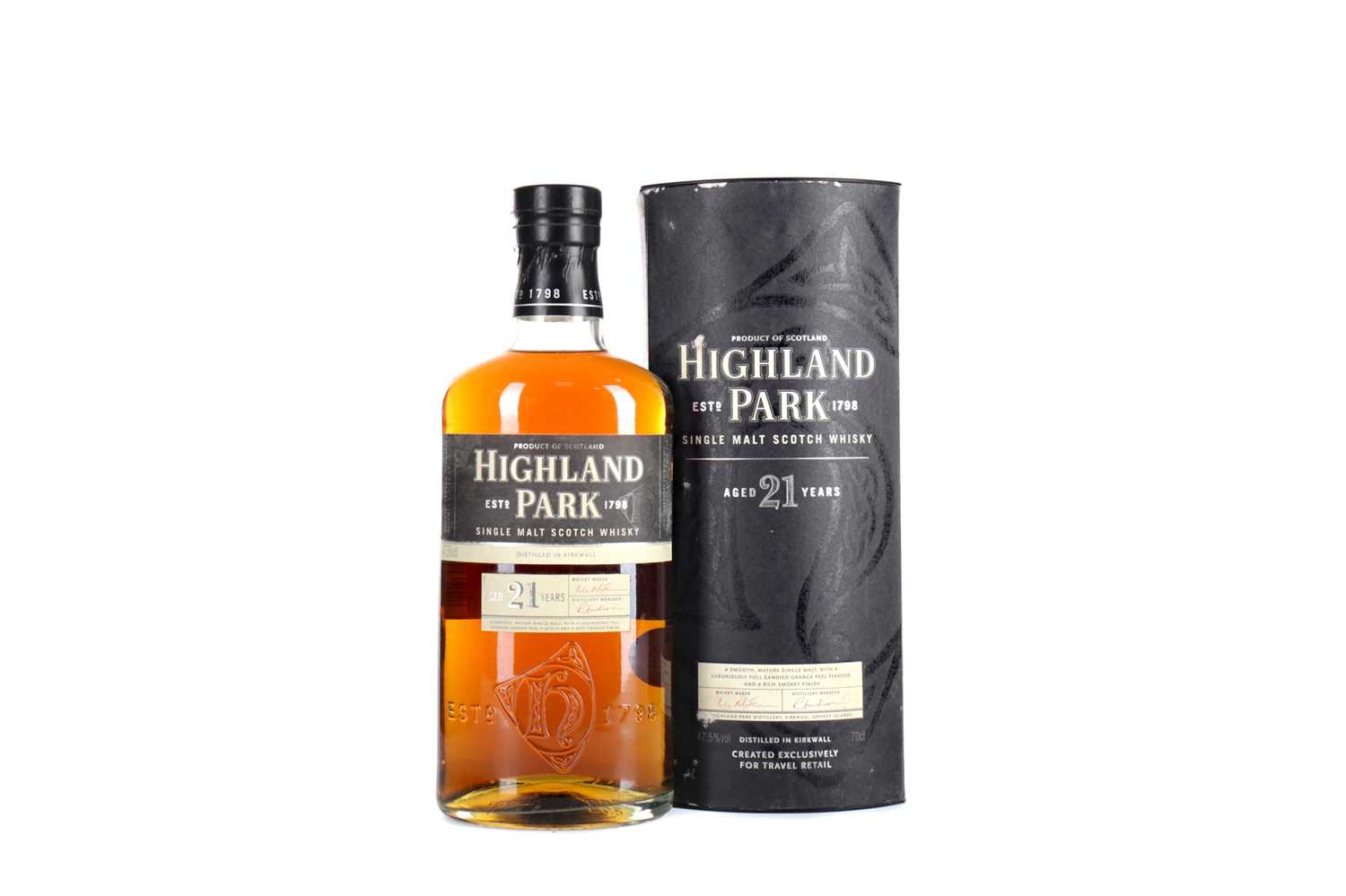 Lot 50 - HIGHLAND PARK AGED 21 YEARS