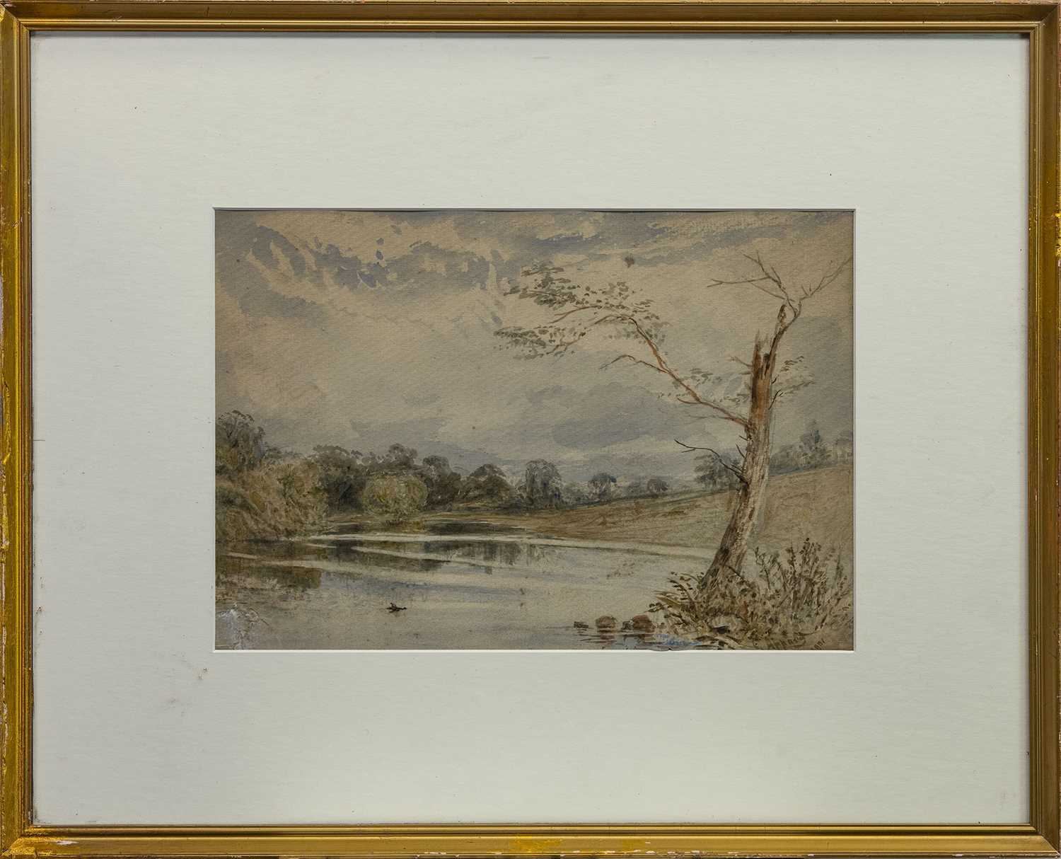 Lot 405 - THREE RIVERSCAPE WATERCOLOURS BY G APPOCH