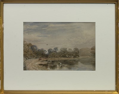 Lot 405 - THREE RIVERSCAPE WATERCOLOURS BY G APPOCH