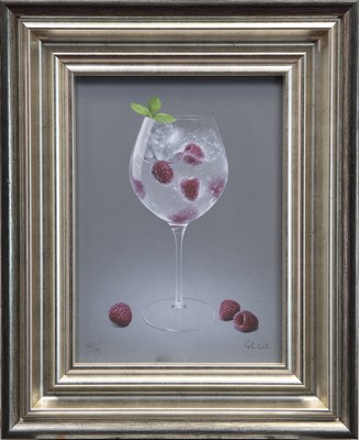 Lot 167 - RASPBERRIES AND TONIC, A GICLEE PRINT BY COLIN WILSON