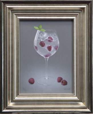 Lot 150 - RASPBERRIES AND TONIC, A GICLEE PRINT BY COLIN WILSON