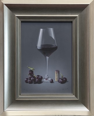 Lot 134 - REFLECTIONS ON RED, A GICLEE PRINT BY COLIN WILSON