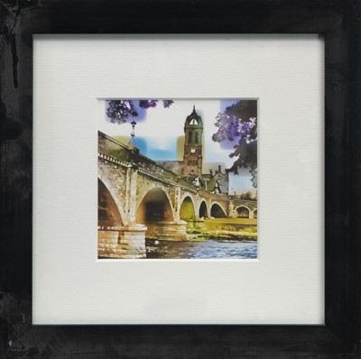 Lot 147 - A COLOUR BLOCK, A FRAMED PRINT AND FOUR OTHERS