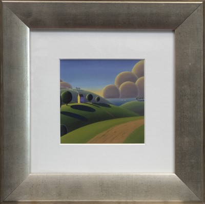 Lot 147 - A COLOUR BLOCK, A FRAMED PRINT AND FOUR OTHERS