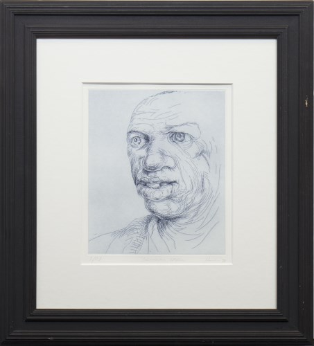 Lot 24 - * PETER HOWSON OBE, BETHNAL GREEN etching,...