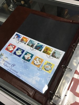 Lot 13 - A LOT OF NINE ALBUMS OF FIRST DAY COVERS