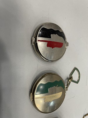 Lot 1725 - A LOT OF THREE ART DECO RICHARD HUDNUT COMPACTS AND ONE OTHER