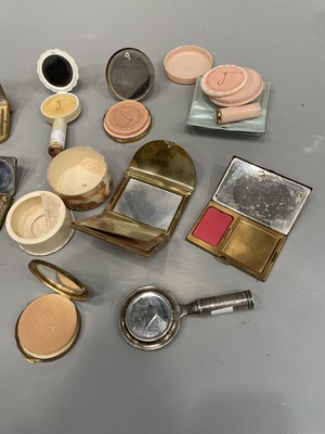 Lot 1732 - A COLLECTION OF COTY COMPACTS