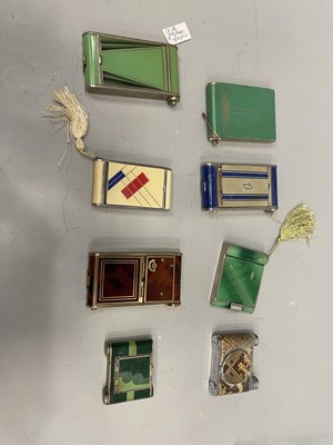 Lot 1734 - A LOT OF EIGHT ART DECO CAMERA COMPACTS