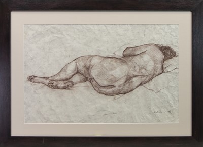 Lot 284 - JACKIE LYING - POSTERIOR VIEW, A WORK BY REBECCA WESTGUARD