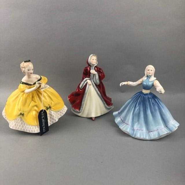 Lot 136 - A ROYAL DOULTON FIGURE OF GAIL AND SIX OTHER ROYAL DOULTON FIGURES