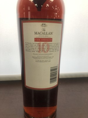Lot 141 - MACALLAN CASK STRENGTH 10 YEARS OLD - ONE LITRE