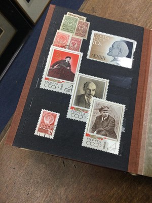 Lot 90 - AN ALBUM OF SOVIET STAMPS