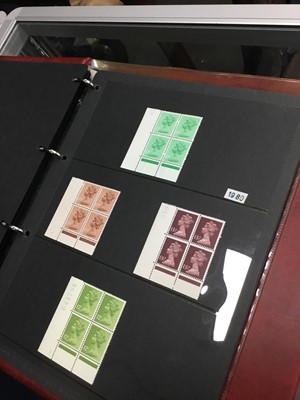 Lot 98 - FOUR ALBUMS OF GB STAMPS