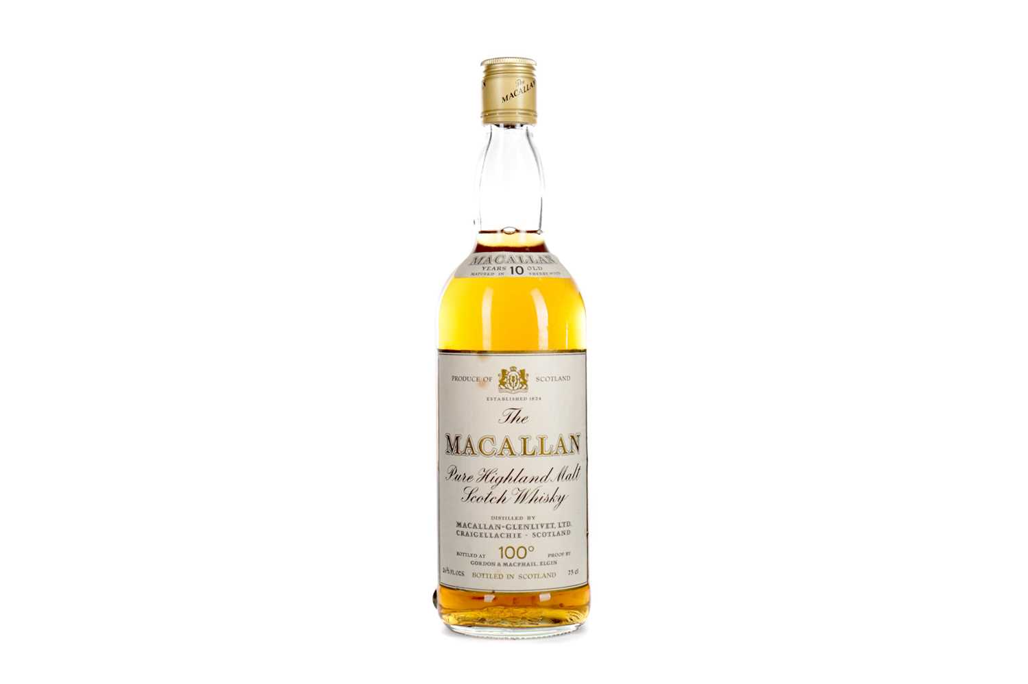 Lot 173 - MACALLAN 10 YEARS OLD 100° PROOF