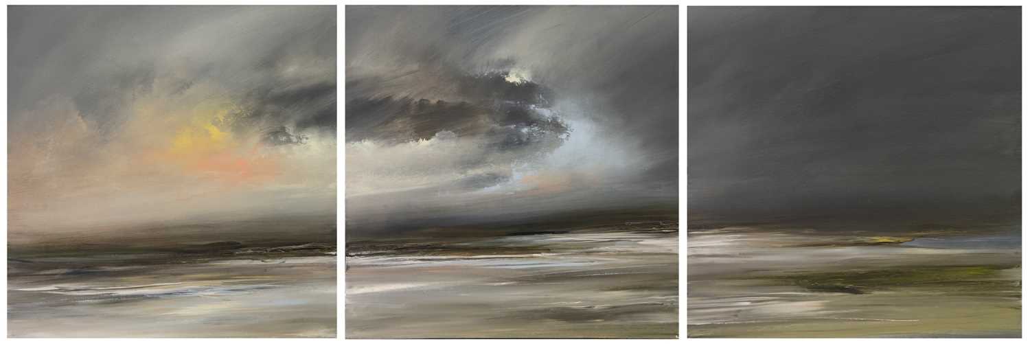 Lot 271 - AFTER THE STORM BENBEL, A TRIPTYCH BY PHILIP RASKIN