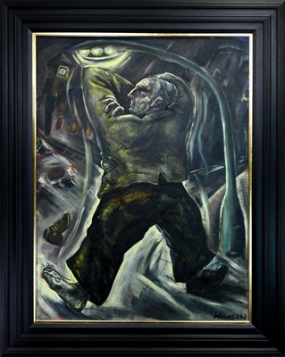 Lot 109A - MORAUCOULOUS, AN OIL BY PETER HOWSON